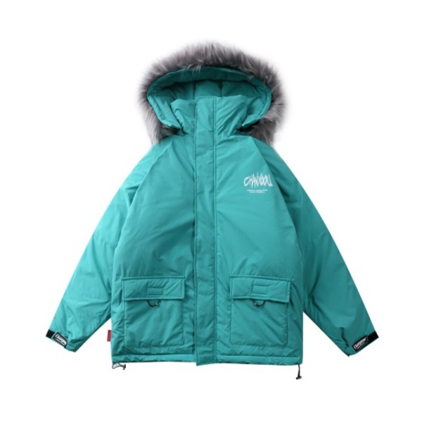 3컬러 하이넥 후드 패딩 자켓3-color high-neck hooded padded jacket(CHAN-D0143)