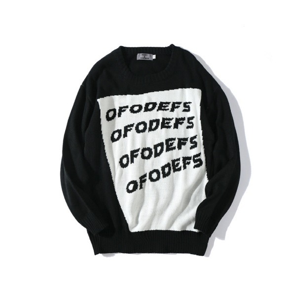 OFODEFS 자카드 풀오버 니트OFODEFS Jacquard Pullover Knit(KEN-9052)