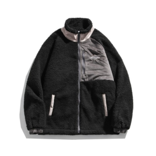 반하이넥 폴라 플리스 양털 자켓Half-high-neck polar fleece fleece jacket(HEY-H0974)