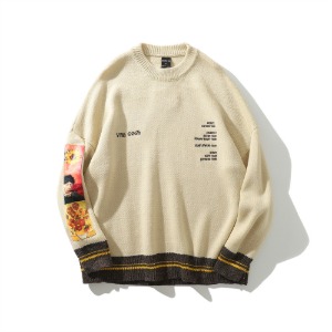 반 고흐 해바라기 니트 스웨터 Van Gogh Sunflower Knit Sweater(A0201)