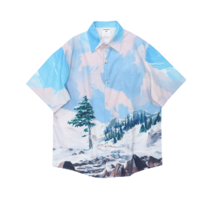 스노우 마운틴 반팔 셔츠snow mountain short sleeve shirt(A0318)
