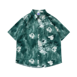 빈티지 레트로 꽃무늬 셔츠Vintage Retro Floral Shirt(A0515)