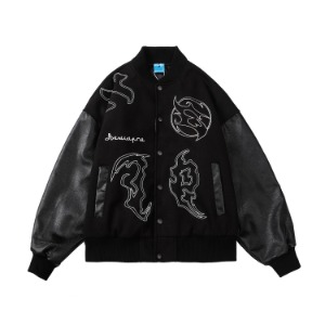2컬러 스트릿 윈드 레더 자켓2-color street wind leather jacket(A0719)