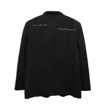 프린트 캐주얼 블랙 슈트printed casual black suit(A0112)