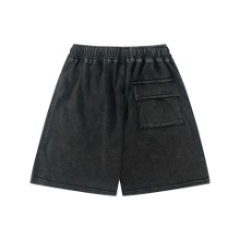 블랙 워싱 루즈핏 반바지Black Washed Loose Shorts(A0427)