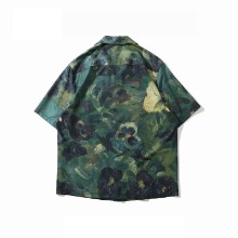하와이 플로럴 그린 반팔 셔츠Hawaii Floral Green Short Sleeve Shirt(A0502)