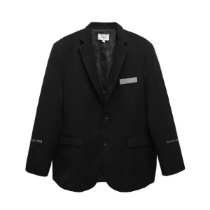프린트 캐주얼 블랙 슈트printed casual black suit(A0112)