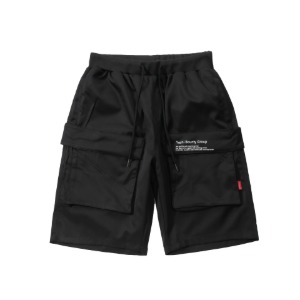 빅포켓 블랙 밴딩 반바지Big Pocket Black Banding Shorts(A0308)