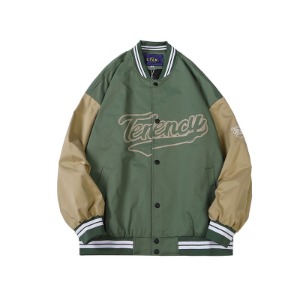 2컬러 레터 프린트 야구 자켓2-Color Letter Print Baseball Jacket(A0517)