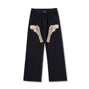 권총 패치 코튼 베이직 팬츠Pistol Patch Cotton Basic Trousers(A0554)