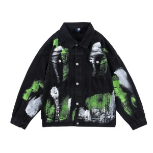 스트릿 페인팅 코튼 자켓Street-painted cotton jacket(A0519)