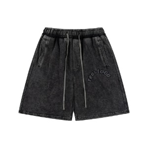 하이스트릿 블랙 워싱 반바지High Street Black Washed Shorts(A0429)