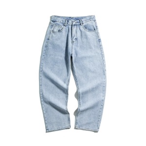 라이트 컬러 스트레이트 데님 팬츠 light color straight denim trousers(A0651)