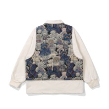 베어 자수 조끼 스타일 자켓bare embroidered vest style jacket(A0503)