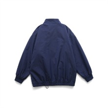 스탠드 칼라 심플 네이비 블루 자켓Stand Collar Simple Navy Blue Jacket(A0408)