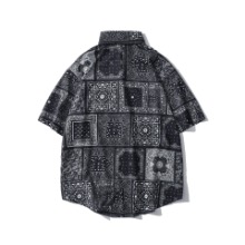 캐슈 페이즐리 반팔 셔츠Cashew Paisley Short Sleeve Shirt(A0501)
