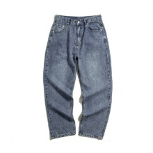 라이트 컬러 스트레이트 데님 팬츠 light color straight denim trousers(A0651)